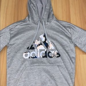 Adidas Floral Logo Sport Sweatshirt